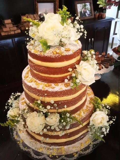 Bolos de casamento no estilo rústico..#inspirações 6