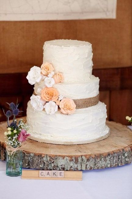 Bolos de casamento no estilo rústico..#inspirações 7
