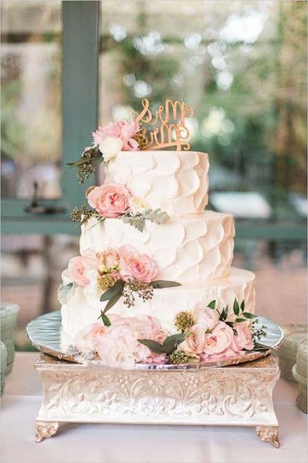 Bolos de casamento no estilo rústico..#inspirações 9