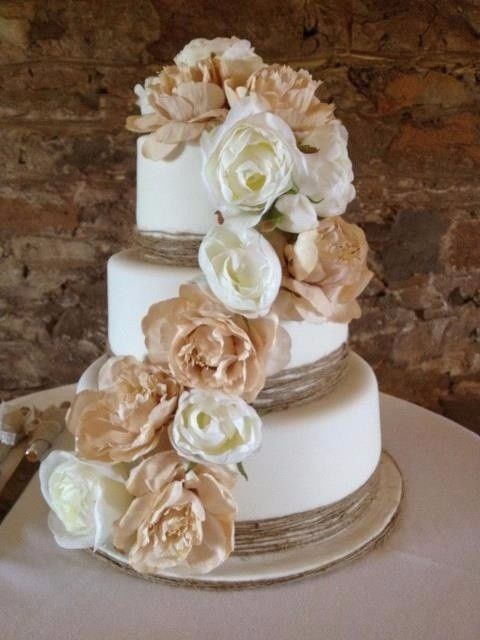 Bolos de casamento no estilo rústico..#inspirações 11