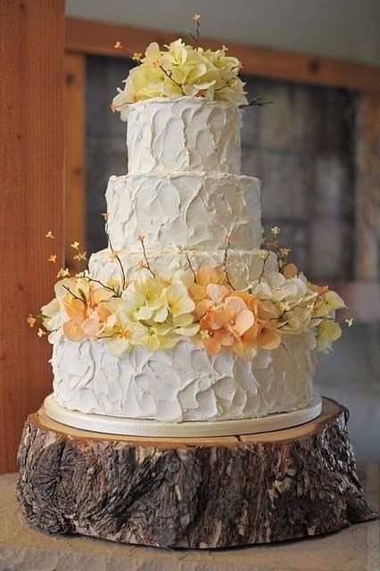 Bolos de casamento no estilo rústico..#inspirações 12