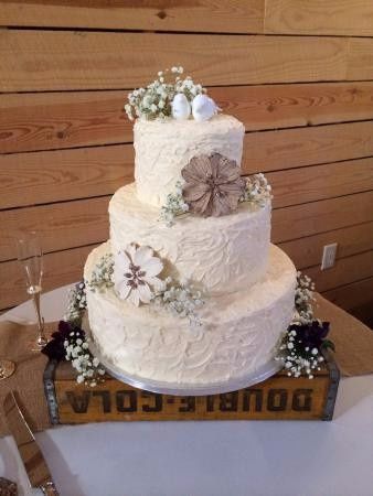 Bolos de casamento no estilo rústico..#inspirações 13