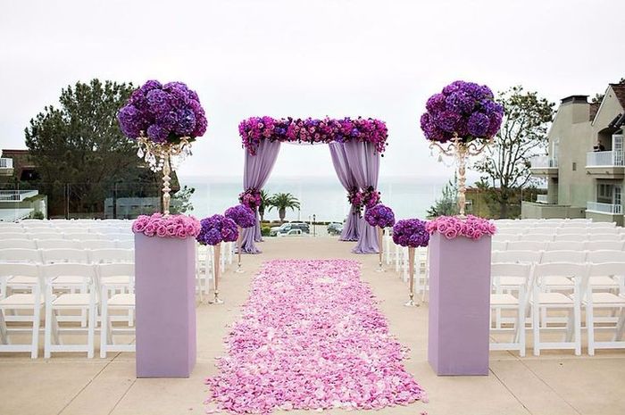 Casamento lilas e rosa...#inspirações 1