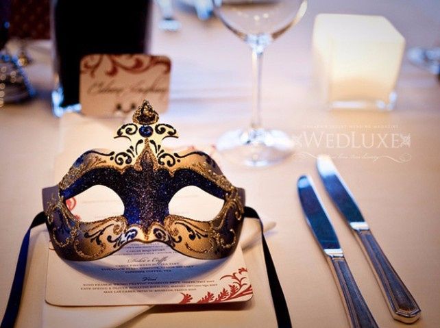 Casamento temático: Baile de máscara...#inspirações 2