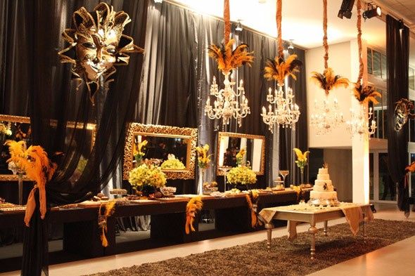 Casamento temático: Baile de máscara...#inspirações 11