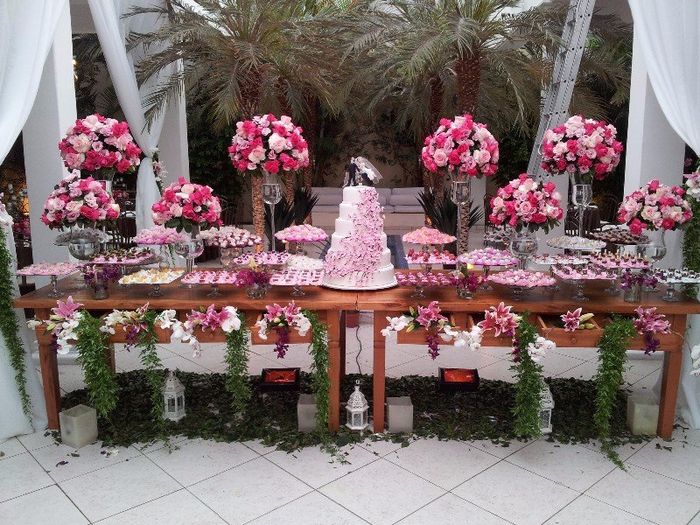 Casamento diurno no sítio - Mesa do bolo...#inspirações 18