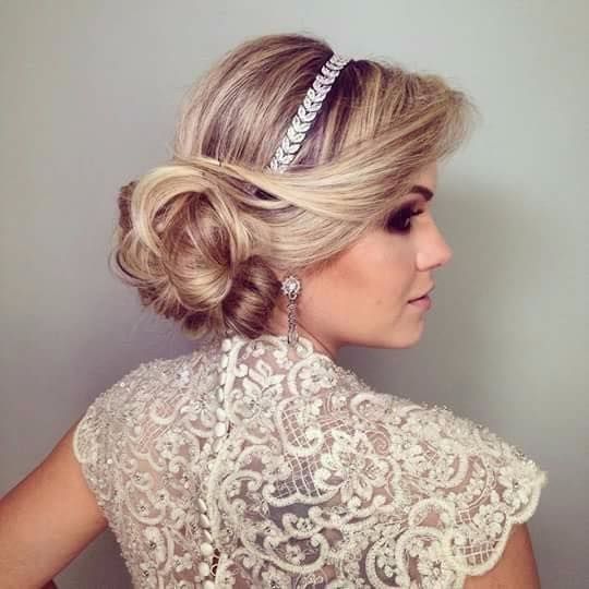 Casamento diurno no sítio - Penteado...#inspiração 7