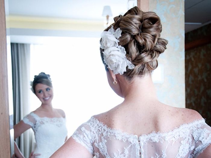 Casamento diurno no sítio - Penteado...#inspiração 12