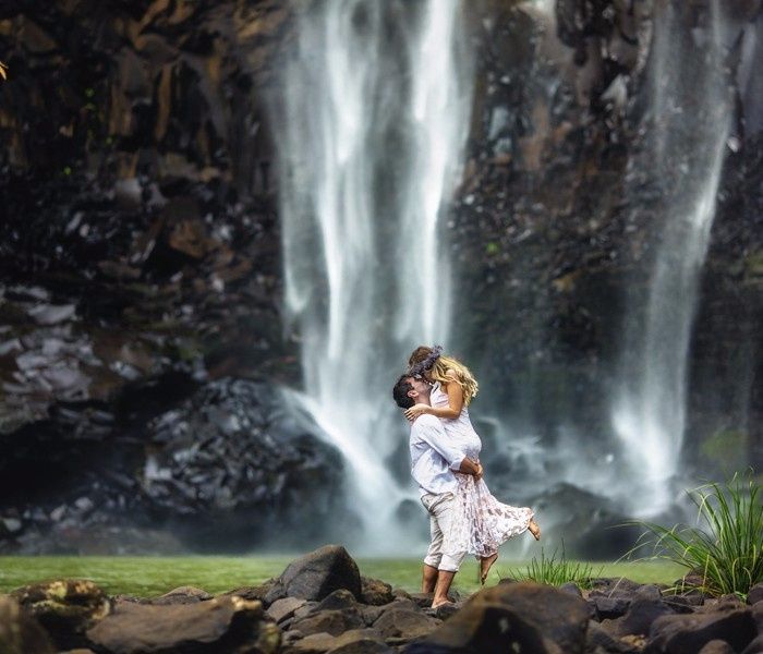 Pré wedding na cachoeira....#inspirações 3