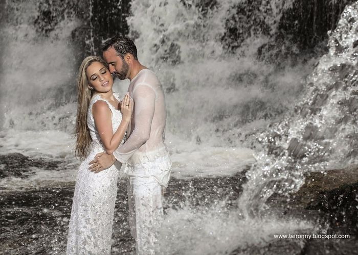 Pré wedding na cachoeira....#inspirações 6