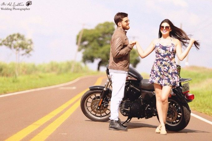 Ensaio fotográfico com moto...#inspirações 12