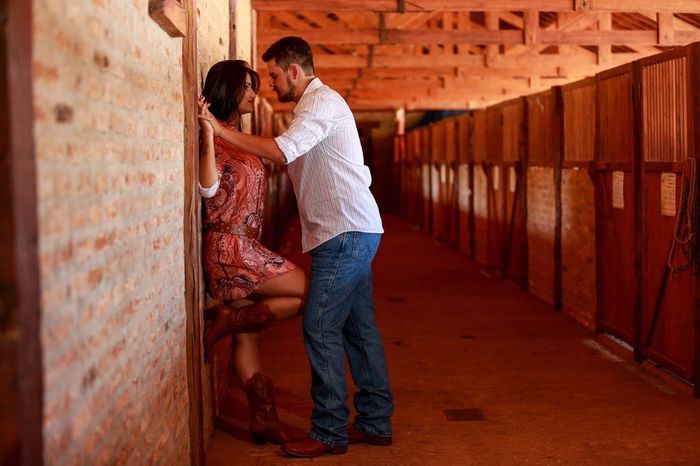 Pré wedding estilo country...#inspirações 10