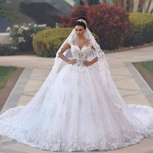 Vestido de noiva estilo princesa...#inspirações 1