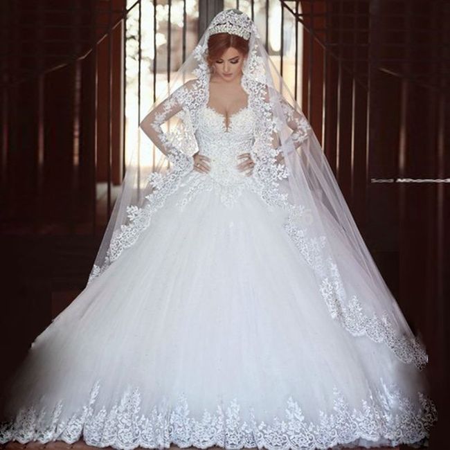 Vestido de noiva estilo princesa...#inspirações 5