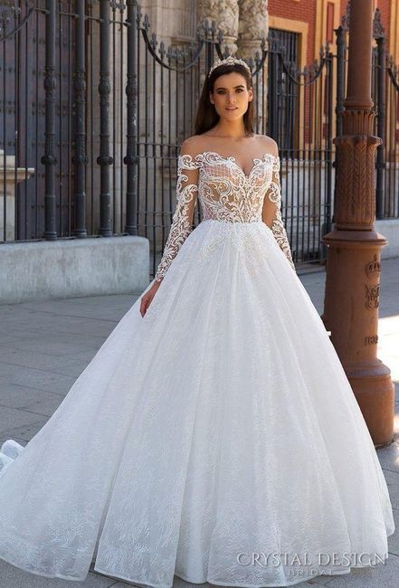 Vestido de noiva estilo princesa...#inspirações 6