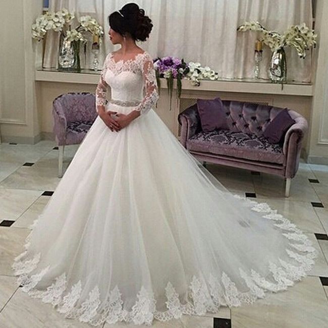 Vestido de noiva estilo princesa...#inspirações 10