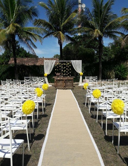 Passarelas para casamento...#inspirações 2