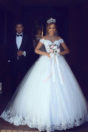 Vestidos de noiva estilo princesa...#inspirações 8