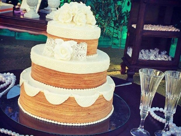 Naked Cake versão bolo de rolo...#inspiração 2