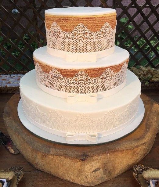 Naked Cake versão bolo de rolo...#inspiração 7