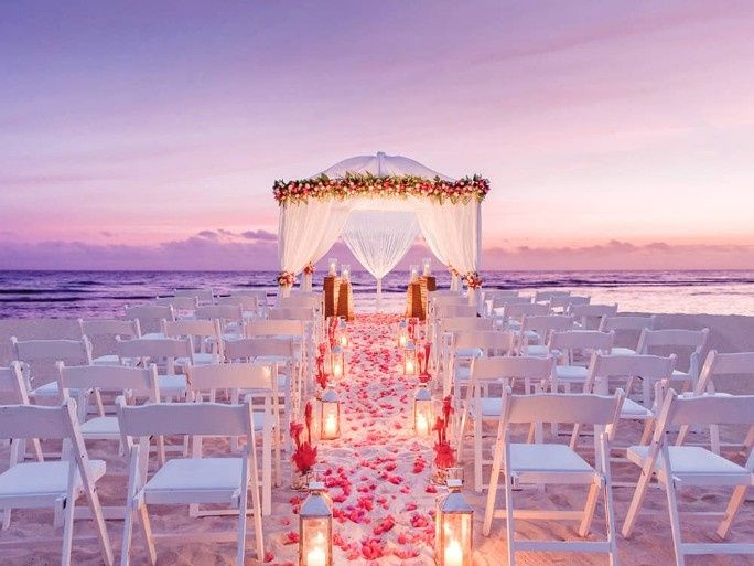 Decoração de casamento na praia...#inspirações 6