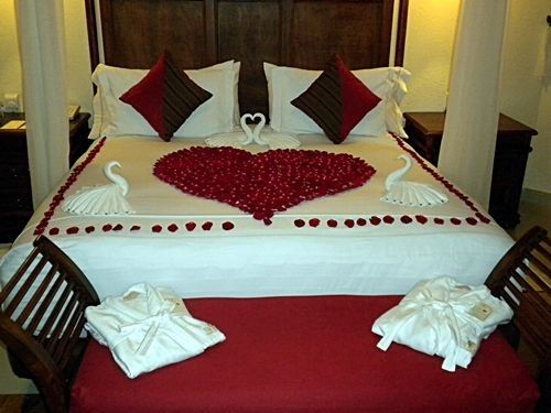 3) Decoração romantica
