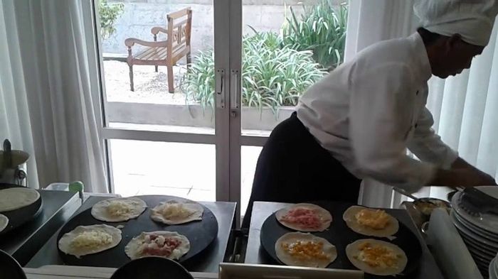 2) Rodizio de crepe