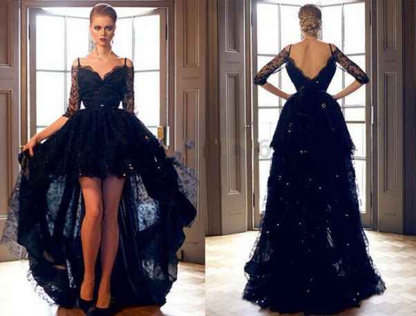 3) Vestido mullet