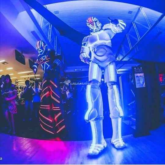 Robô de led