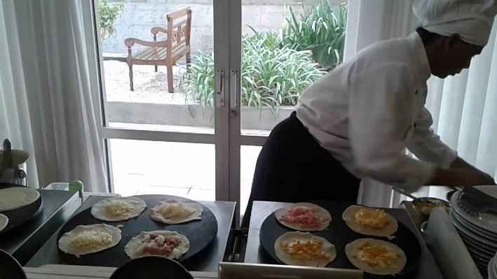2) Rodizio de crepe