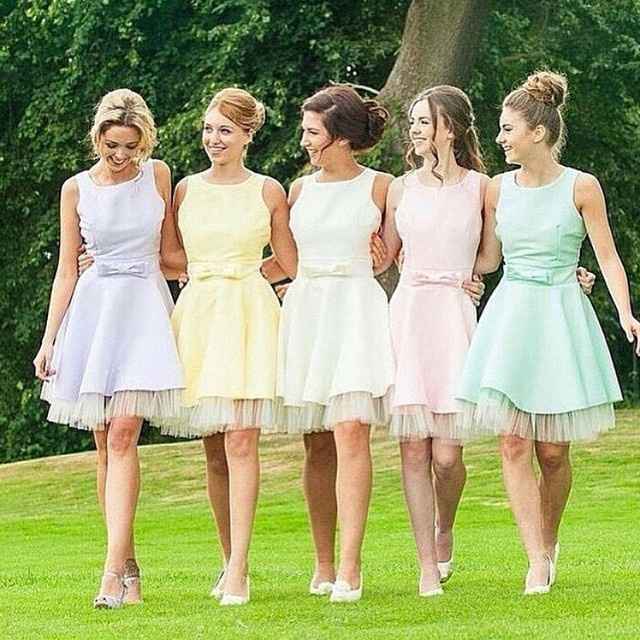 2) Madrinhas de vestido curto..Sim ou Não?