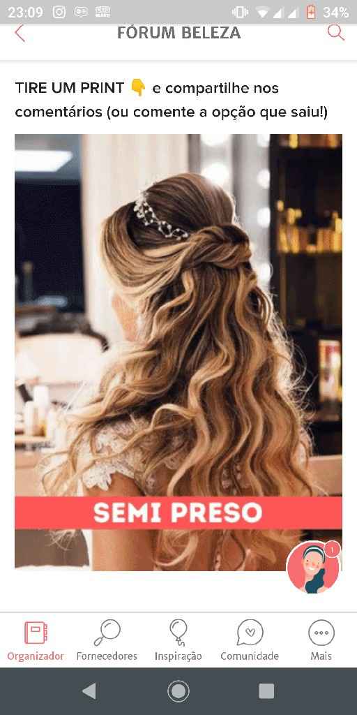TIRE UM PRINT para decidir o penteado - 1