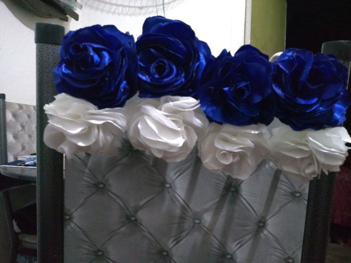 Flor de cetim - 5