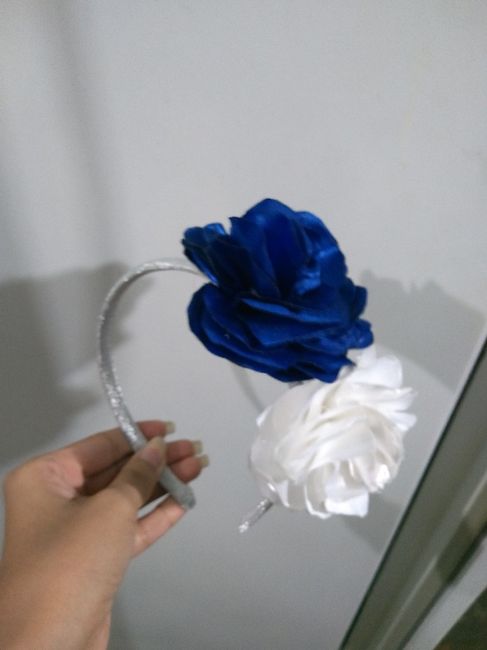 Flor de cetim - 7