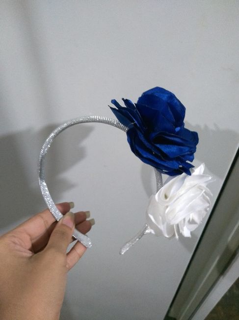 Flor de cetim - 8