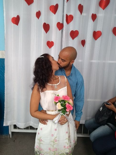 Nosso casamento no civil - 2