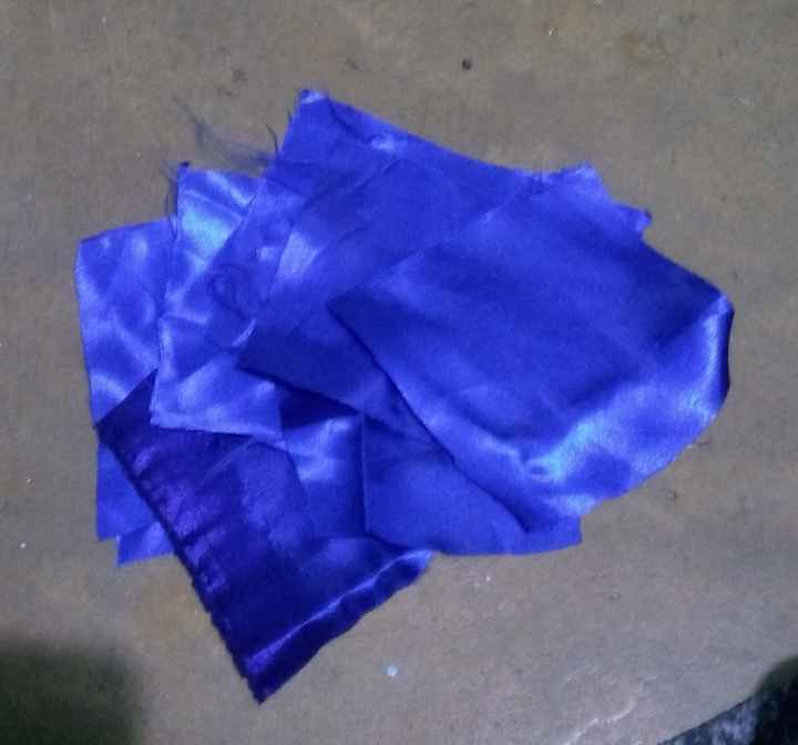 Flor de cetim - 1