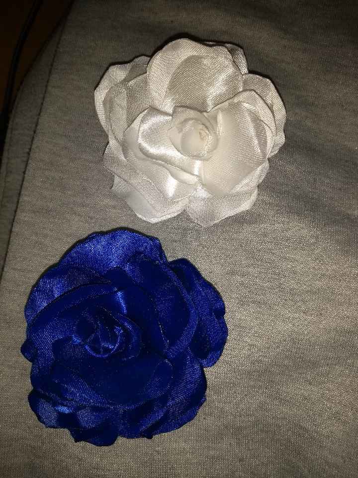 Flor de cetim - 3