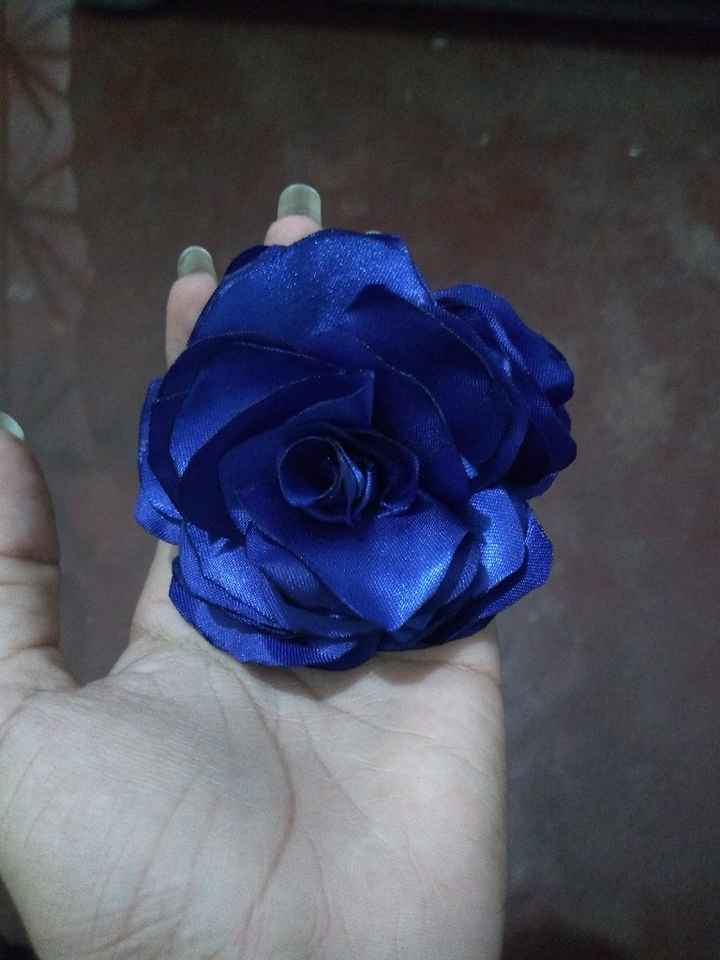 Flor de cetim - 4