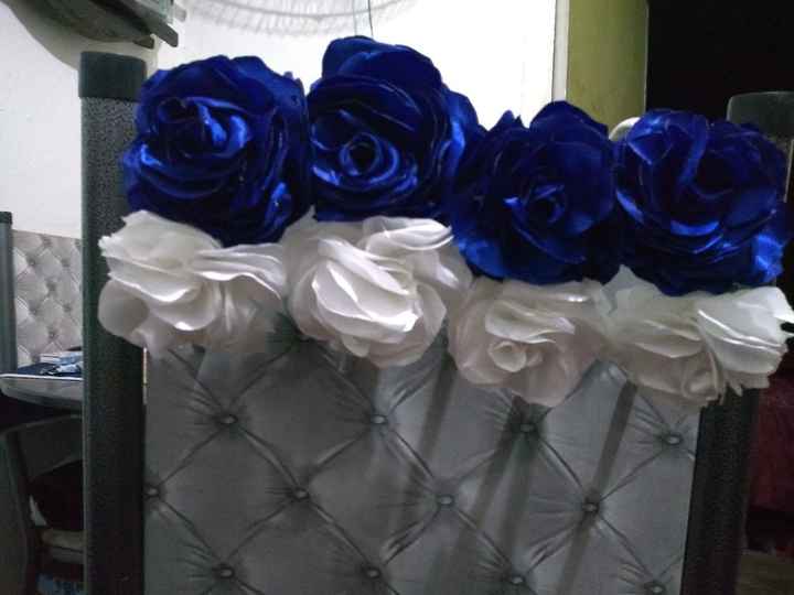 Flor de cetim - 5