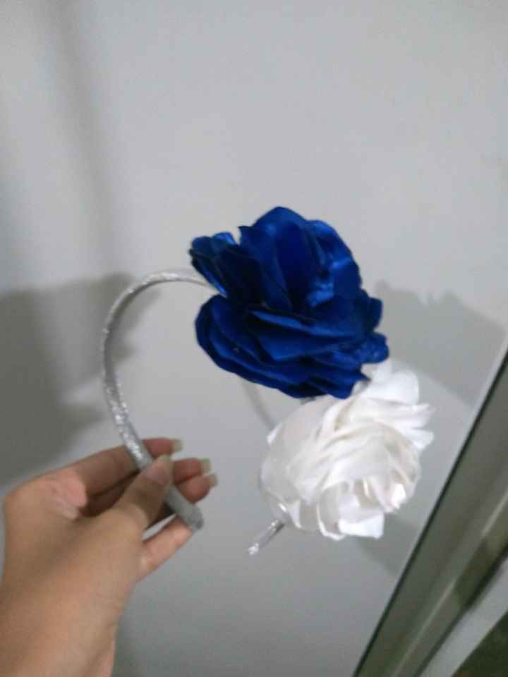 Flor de cetim - 7