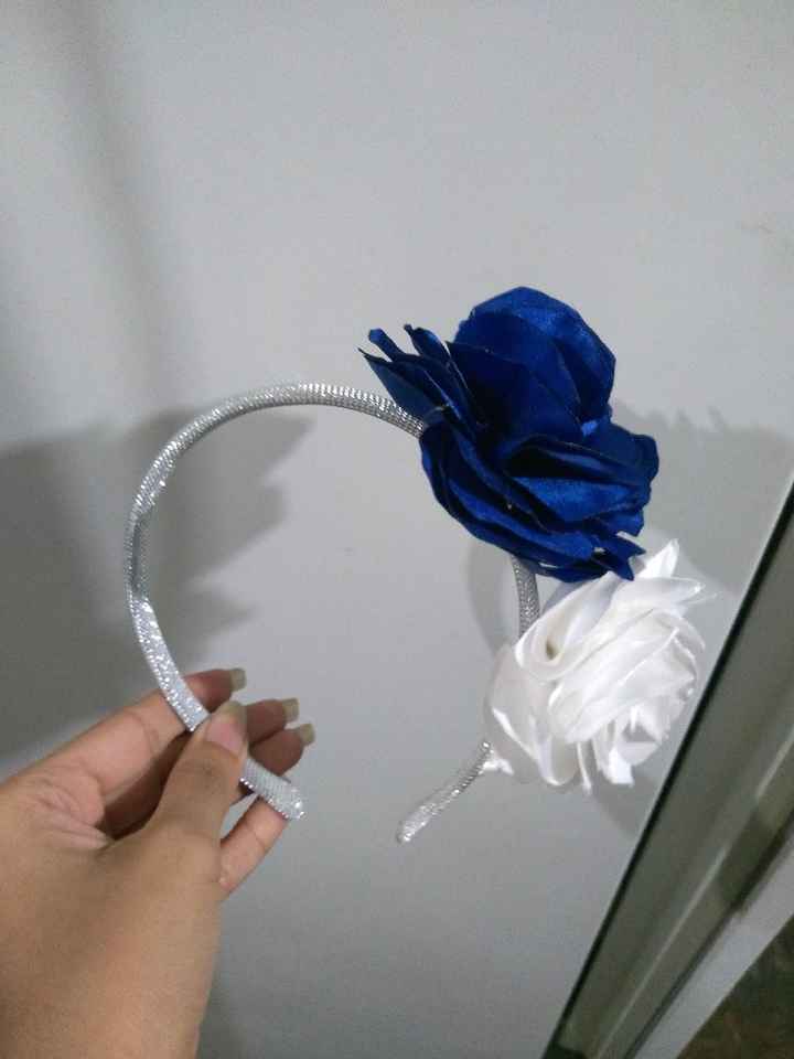 Flor de cetim - 8