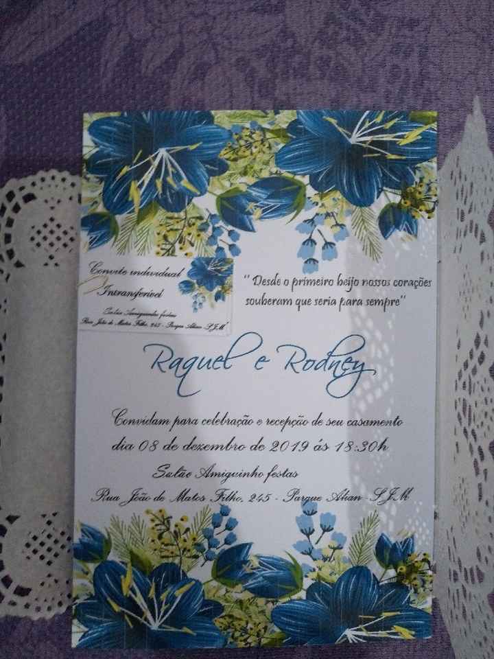 Meu convite de casamento - 3