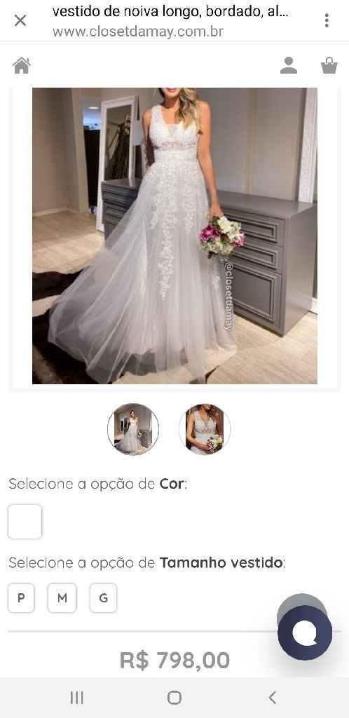 Vestido de noiva - 1