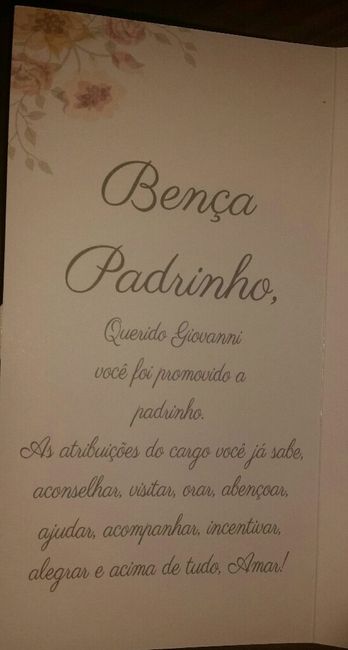 Convite dos padrinhos #vemver - 5