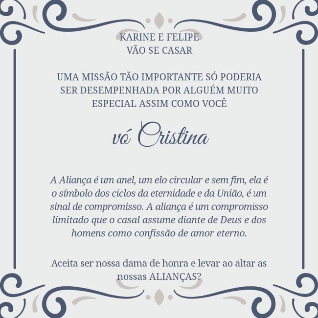 Avó no casamento, idéias!! - 1