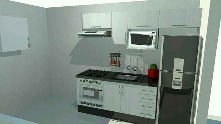 Cozinhas para apartamentos - 1