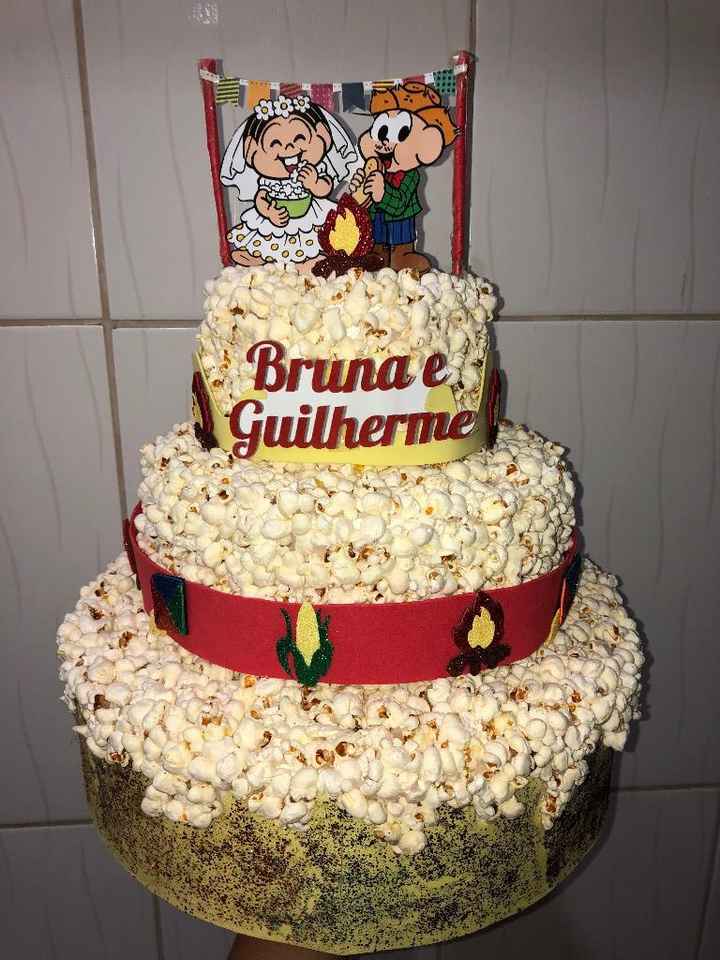 O Bolo de Pipoca