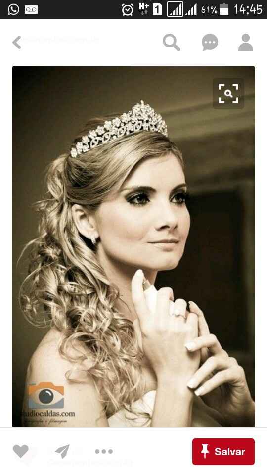 Qual será o tipo do penteado? - 1