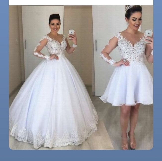 Vestido de noiva / traje feito sob medida 🎁 1